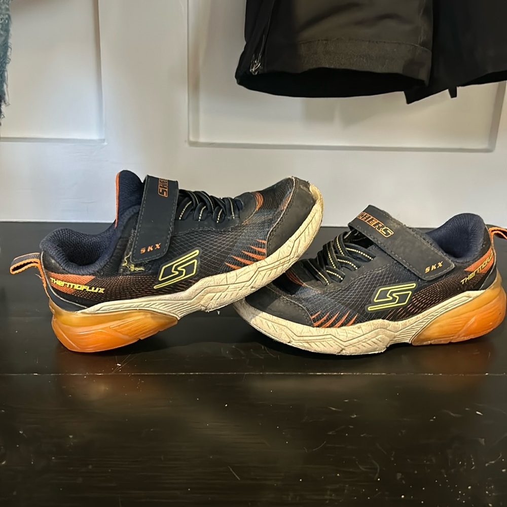 Sketchers boys size 13 sneakers with Velcro strap